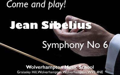 Come and Play with Wolverhampton Symphony Orchestra!!!