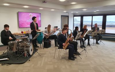 Jazz Band Performs at Fairtrade Event